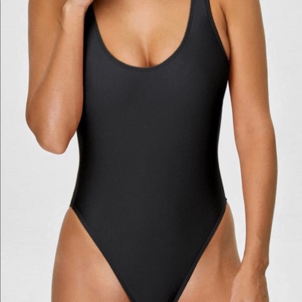 One Piece Black Swimsuit